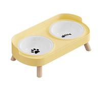 Gamelle amovible pour chien - Mangeoire lente amovible, mangeoire pour animaux de compagnie pour une alimentation confortable, gamelles pour chiot avec support de base antidérapante, station