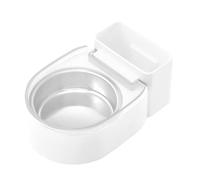 Gamelle amusante en forme de toilette pour chat - Gamelle surélevée à débit automatique pour petits chiens et chatons, fonction coin de salle de bain et salon, équipement insolite pour animal de