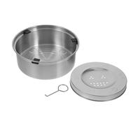 Gamelle Anti Débordement pour Chien en Acier Inoxydable Bol à Eau Et à Nourriture pour Animaux Gamelle Suspendue 1L pour Chiens Et Chiots
