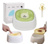 Gamelle Anti Éclaboussure - Zero Splash, Gamelle Eau Chat Anti Renversement 1500 ML, Contrôle du Débit d’Eau, Ne Mouille Pas Le Menton, Base Antidérapante pour Chien et Chat (Green)