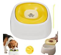 Gamelle Anti Éclaboussure - Zero Splash, Gamelle Eau Chien Anti Éclaboussure avec Disque Flottant Et Rebord Anti-Éclaboussures, 1.5L Grande Capacité, pour Chien Et Chat (C)