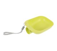 Gamelle Anti-éclaboussures pour Chien, Accessoire de Voyage Compact ABS | Bouteilles D’eau en Plastique, Format Léger, Vert Clair, Usage Randonnée et Vacances, Pratique au Quotidien