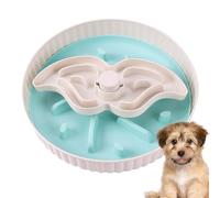 Gamelle anti-étouffement lente pour chien | Gamelle interactive à alimentation lente - Tapis anti-fuite amovible pour chien pour nourriture sèche, humide et crue, soulage le stress