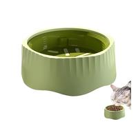 Gamelle anti-étouffement pour animal de compagnie, motif labyrinthe interactif, base antidérapante pour chiens, chats et votre ami à fourrure, 20,3 x 20,3 x 7,7 cm, vert bleu