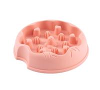 Gamelle anti-étouffement pour chat - Gamelle anti-étouffement pour chien - Gamelle pour chien à alimentation lente - Alimentation interactive - Gamelle lente pour chiots et chiens