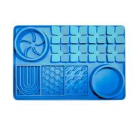 Gamelle anti-fuite pour chien | Tapis de nourriture lente | Distributeur de nourriture longue en silicone antidérapant pour lécher et manger pour aliments, eau, beurre, friandises, yaourt