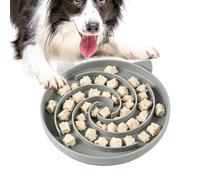 Gamelle Anti-Glouton Antidérapante, anti-étouffement, qualité alimentaire, | Bol anti-glouton chien chat Enrichissement interactif pour chatons chiots anti-ennui lécher ma