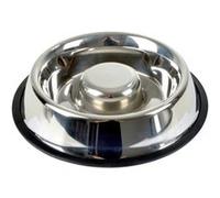 Love Story Gamelle anti-glouton Inox chien & chat 25 cm Argent G