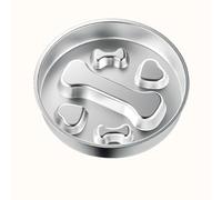 Gamelle Anti-glouton en Acier Inoxydable spécialement conçue pour Les Miniature American Shepherd. Cette gamelle Double Face Anti-glouton est dotée de rebords surélevés et est Facile à Nettoyer. A