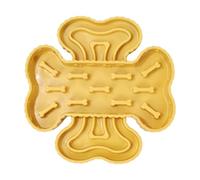 Gamelle Anti-Glouton pour Chien, Bol pour Animaux à Ventouse Antidérapante, Gamelle Anti-Étouffement pour Stimulation Mentale, Éducation des Chiots, Chiens Âgés et Voyage