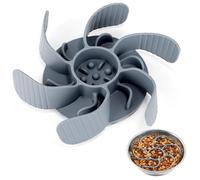 Gamelle anti-glouton pour chien - Gamelle lente - Insert pour gamelle, nourriture sèche - Avec ventouses antidérapantes pour chiens et chats