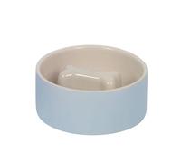 Gamelle anti-glouton pour chien Nobby Pet Bone Gris 0,5 L