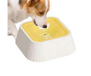 Gamelle Anti Griffage pour Chiens,1100ml Gamelle Anti-Goutte | Gamelle Lente pour Chiens avec Base Antidérapante,Chiot Intérieur Extérieur Voyage Voiture Banc Sol Voyage en Route