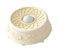 Gamelle antidérapante pour chien avec balle roulante - Slow Feeder Ball Gamelle pour animaux de compagnie, chiots, chiens pour nourrir, manger et lécher des collations, de la nourriture, des
