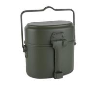 Gamelle - Bundeswehr - 3 pièces - Aluminium - Vert olive - Utilisation extérieure