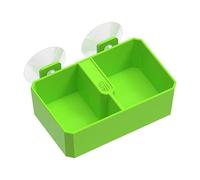 Gamelle caméléon pour Reptiles et lézard | Crinière de Lion et Bol d'eau | Double Compartiment à Ventouse | Idéal pour Nourrir Les Tortues, Les lézards et Autres Reptiles