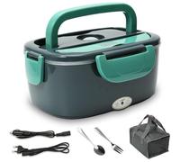 Gamelle Chauffante - 2 en 1 - 60W - Chauffage Intelligent - 12V/24V/110V/220V - Pour Voiture et Maison