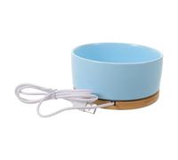 Gamelle Chauffante Bol Chauffant Électrique pour Animaux 350ml Céramique