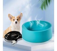 Gamelle chauffante pour animaux de compagnie - Gamelle chauffante pour animaux de compagnie - Gamelle électrique de maintien au chaud pour extérieur, ferme, arrière-cour, chenil, écurie, poulailler