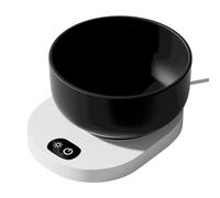 Gamelle Chauffante Pour Chat - Chauffe-eau Thermostatique En Céramique Pour Animaux De Compagnie, Bol À Boire Stable À 35 °C, Plat D'eau Chaude Résistant Au Gel En Hiver Pour Animaux De Compagnie En P