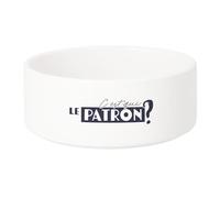 Gamelle Chien - Chat Céramique C'est Qui Le Patron ? Expression Humour Homme - 13cm