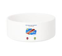 Gamelle Chien - Chat Céramique Congo is Calling Me Flag Kinshasa - 17.5cm