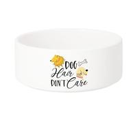 Gamelle Chien - Chat Céramique Dog Hair Don't Care Dog Pets - 17.5cm