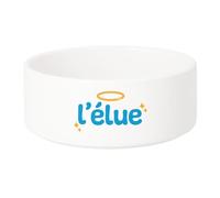 Gamelle Chien - Chat Céramique L'élue Princesse Reine Ange - 17.5cm