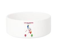 Gamelle Chien - Chat Céramique Les Philippines m'appellent Géographie Tourisme - 13cm