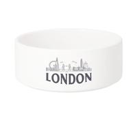 Gamelle Chien - Chat Céramique London Minimalist Londres Voyage Angleterre - 13cm