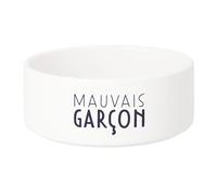 Gamelle Chien - Chat Céramique Mauvais Garçon Humour France Homme - 17.5cm