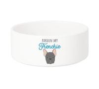 Gamelle Chien - Chat Céramique Pardon My French Bulldog Bulldog Dog Pets - 13cm