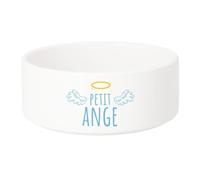 Gamelle Chien - Chat Céramique Petit Ange Mignon Dessin Original - 17.5cm