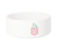 Gamelle Chien - Chat Céramique Poche Pocket Full of Magic Licorne Magie Dessin - 13cm