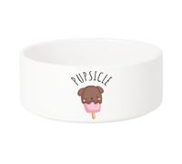 Gamelle Chien - Chat Céramique Pupsicle Dog Ice Cream Pets - 13cm