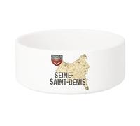 Gamelle Chien - Chat Céramique Seine Saint Denis 93 Departement Ile de France Paris - 17.5cm