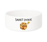 Gamelle Chien - Chat Céramique Smart Cookie Jeux de Mots Nourriture Street Food - 13cm