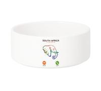 Gamelle Chien - Chat Céramique South Africa is Calling Me Elephant Animals - 13cm