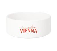 Gamelle Chien - Chat Céramique Vienna Minimalist Vienne Voyage Autriche Mozart - 17.5cm