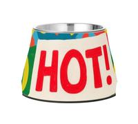 Gamelle colorée en acier inoxydable pour nourriture et eau pour chiens à alimentation lente - Confortable - Plato de comida para perros