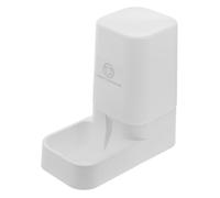 Gamelle D’Eau Automatique pour Animaux 3, 8 L en Résine PP Blanche