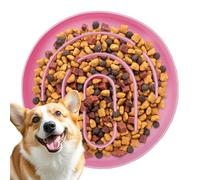 Gamelle d'alimentation lente pour chien et chat | Gamelle en silicone anti-étouffement | Gamelle pour chat | Pour salon, chambre à coucher, balcon, bœuf, poulet, fromage à la crème