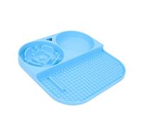 Gamelle d'alimentation lente pour chiens et félins - Antidérapante - Passe au lave-vaisselle - Favorise une meilleure digestion - Simple à entretenir - Gamelle antidérapante pour chien