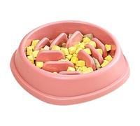 Gamelle d'alimentation pour Chien - Gamelle Interactive Anti-glouton | en Plastique antidérapante pour Chiots Adultes Grands Chiens intérieur extérieur Voyage entraînement randonnée Marche