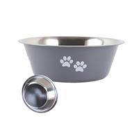 Gamelle de nourriture et d'eau | Gamelle en acier inoxydable - Gamelle légère en acier inoxydable pour chien et chat, gamelle multifonction avec base antidérapante