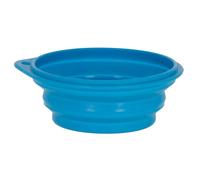 Gamelle de voyage en silicone Kerbl Bleu 250 ml