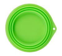 Gamelle de voyage en silicone Kerbl Vert 1000 ml
