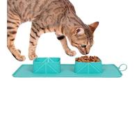 Gamelle de voyage pliable en silicone pour chien - Gamelle antidérapante en silicone pour chat en déplacement, pour chats, petites, moyennes, grandes races, chiots, chatons, randonnées, promenades