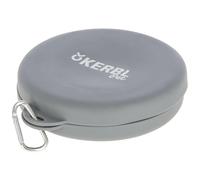 Kerbl Gamelle de voyage pliable Pet Gris 2x300 ml avec mousqueton