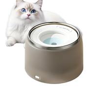 Gamelle d'eau Anti-déversement pour Chien 1L Grand Disque Flottant en Acier